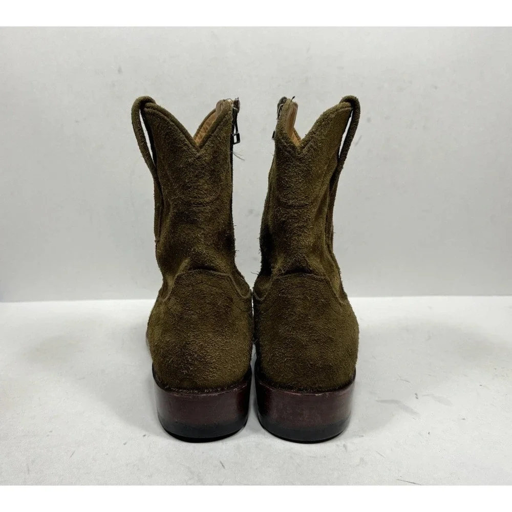 Tecovas The Dean Suede Men's Size 9 D Boots 1012 Pull On